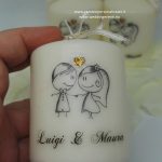 candele personalizzate per matrimonio